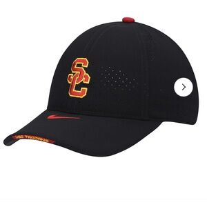 Men's Nike Black USC Trojans Sideline Legacy91 Performance Adjustable Hat Cap